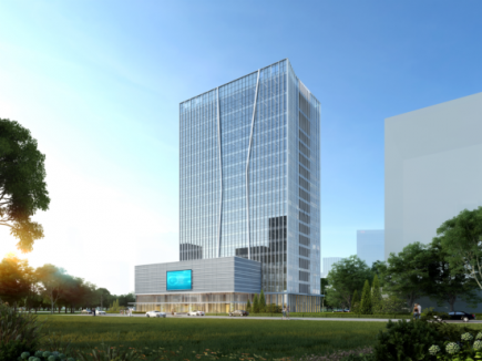 bifa必发官网大厦，主体结顶！